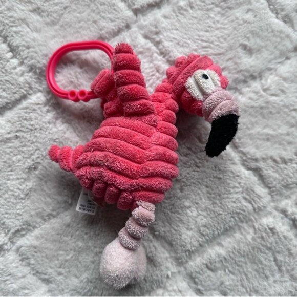 Jellycat | Cordy Roy Jitter Flamingo | Size 8" - Picture 3 of 7